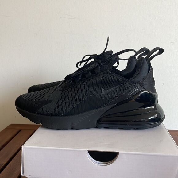 Nike Air Max 270 Black USA Women Size 6/UK 3.5/EU 36.5(AH6789-006) - Picture 7 of 12